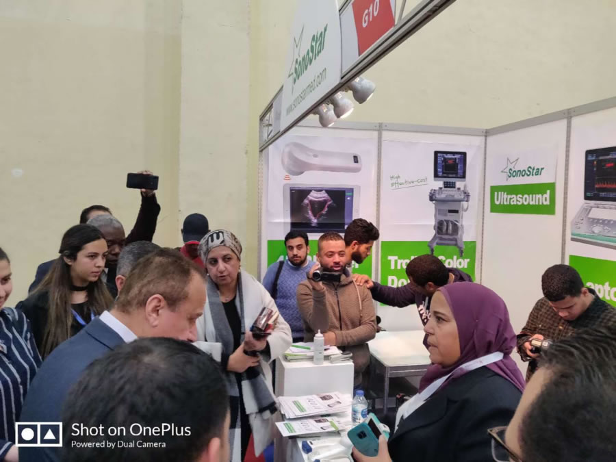 SonoStar erfolgreich auf der zwölften ägyptischen Nordafrika International Medical Exhibition ausges