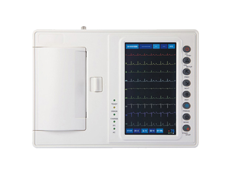 SE-6B Touchscreen digitale sechs Kanal Farbbildschirm Elektrokardiogramm Maschine